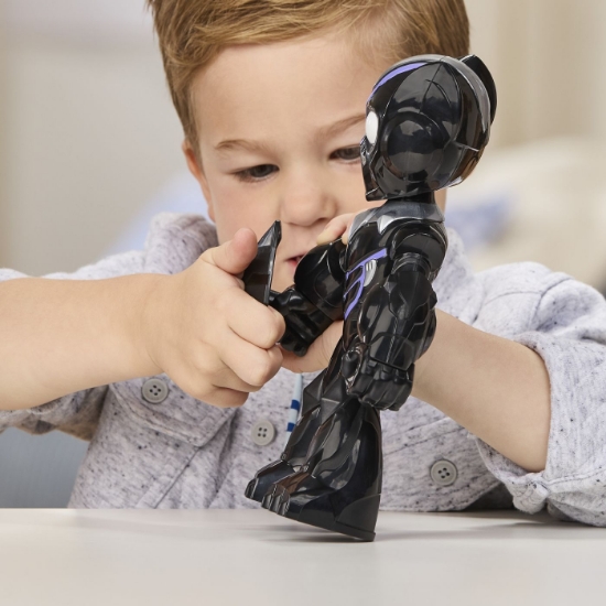 Imagine MARVEL IRON MAN SI PRIETENII SAI UIMITORI FIGURINA BLACK PANTHER 22CM