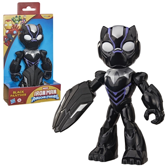 Imagine MARVEL IRON MAN SI PRIETENII SAI UIMITORI FIGURINA BLACK PANTHER 22CM