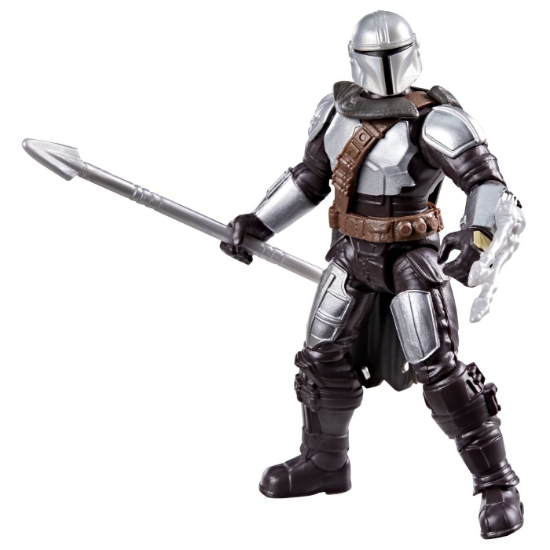 Imagine STAR WARS MANDALORIAN SI GROGU ACTION VERSE SET FIGURINA MANDALORIANUL SI ACCESORII