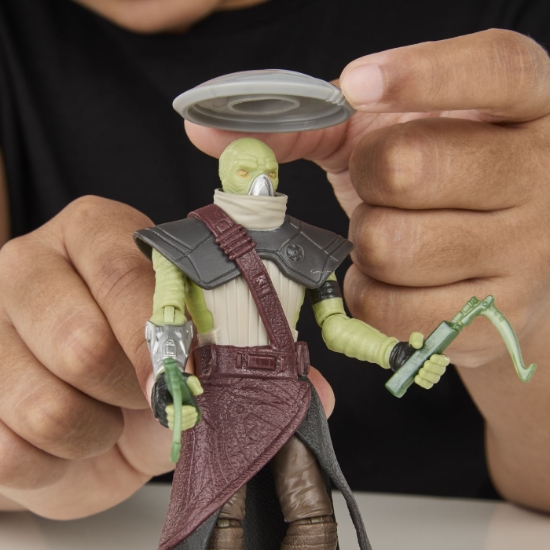 Imagine STAR WARS MANDALORIAN SI GROGU ACTION VERSE SET FIGURINA EMBO SI ACCESORII