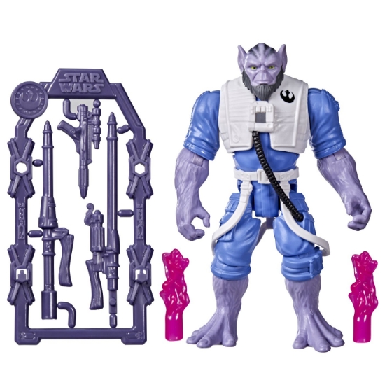 Imagine STAR WARS MANDALORIAN SI GROGU ACTION VERSE SET FIGURINA GARAZEB ZEB ORRELIOS SI ACCESORII