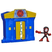 Imagine SPIDEY SI PRIETENII LUI UIMITORI MARVEL MINI SET BANCA CU FIGURINA SI ACCESORII