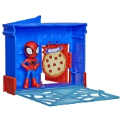 Imagine SPIDEY SI PRIETENII LUI UIMITORI MARVEL MINI SET PIZZERIA CU FIGURINA SI ACCESORII