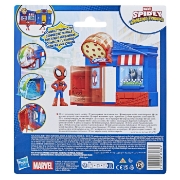 Imagine SPIDEY SI PRIETENII LUI UIMITORI MARVEL MINI SET PIZZERIA CU FIGURINA SI ACCESORII