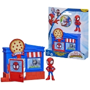 Imagine SPIDEY SI PRIETENII LUI UIMITORI MARVEL MINI SET PIZZERIA CU FIGURINA SI ACCESORII