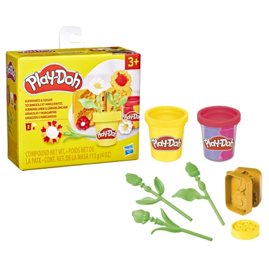 Imagine PLAY DOH SET CREATIE FLORI FLOAREA SOARELUI SI MARGARETE