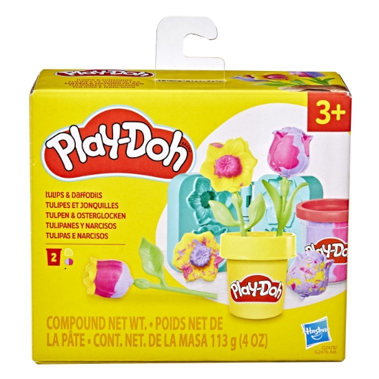 Imagine PLAY DOH SET CREATIE FLORI LALELE SI NARCISE