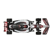 Imagine HOT WHEELS PREMIUM REAL RIDERS FORMULA 1 2024 MASINUTA METALICA MONEYGRAM HAAS  F1 TEAM SCARA 1 LA 64