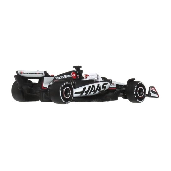 Imagine HOT WHEELS PREMIUM REAL RIDERS FORMULA 1 2024 MASINUTA METALICA MONEYGRAM HAAS  F1 TEAM SCARA 1 LA 64