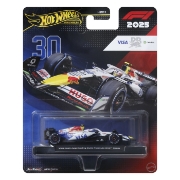 Imagine HOT WHEELS PREMIUM REAL RIDERS FORMULA 1 2024 MASINUTA METALICA VISA CASH APP RACING BULLS FORMULA ONE TEAM SCARA 1 LA 64