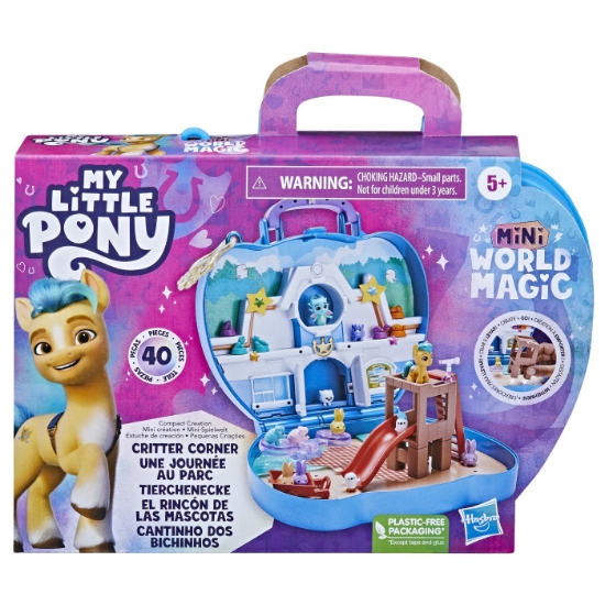 Imagine MY LITTLE PONY MINI WORLD MAGIC SET DE JOACA COMPACT CREATION CRITTER CORNER