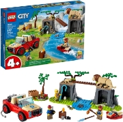 Imagine LEGO CITY MASINA DE TEREN PENTRU SALVAREA ANIMALELOR SALBATICE 60301