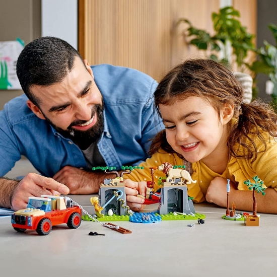 Imagine LEGO CITY MASINA DE TEREN PENTRU SALVAREA ANIMALELOR SALBATICE 60301