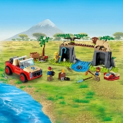 Imagine LEGO CITY MASINA DE TEREN PENTRU SALVAREA ANIMALELOR SALBATICE 60301
