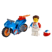 Imagine LEGO CITY MOTOCICLETA DE CASCADORIE-RACHETA 60298