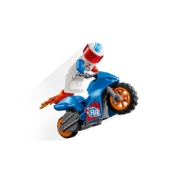 Imagine LEGO CITY MOTOCICLETA DE CASCADORIE-RACHETA 60298