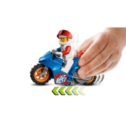 Imagine LEGO CITY MOTOCICLETA DE CASCADORIE-RACHETA 60298