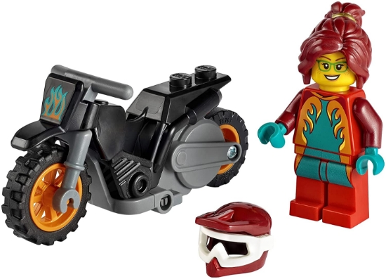 Imagine LEGO CITY MOTOCICLETA DE CASCADORIE PENTRU POMPIERI 60311