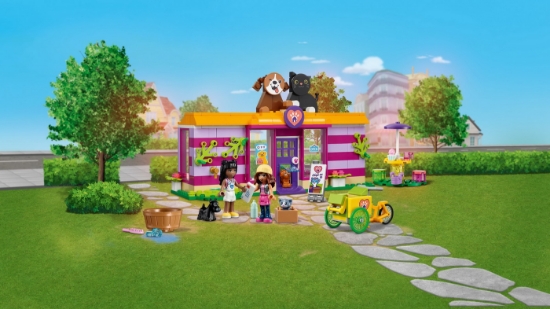 Imagine LEGO FRIENDS CAFENEAUA DE LA ADAPOSTUL PENTRU ADOPTIA ANIMALUTELOR 41699