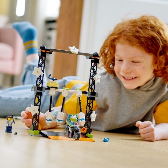 Imagine LEGO CITY STUNTZ PROVOCAREA DE CASCADORII CU DARAMARE 60341