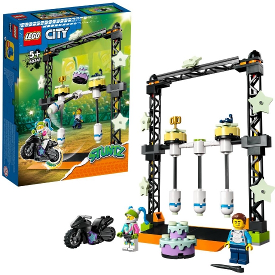 Imagine LEGO CITY STUNTZ PROVOCAREA DE CASCADORII CU DARAMARE 60341