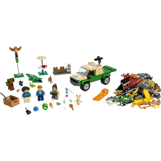 Imagine LEGO CITY MISIUNI DE SALVARE A ANIMALELOR SALBATICE 60353