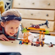 Imagine LEGO CITY STUNTZ PROVOCAREA DE CASCADORII ATACUL RECHINULUI 60342