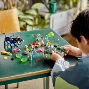 Imagine LEGO AVATAR NEYTIRI SI THANATOR CONTRA ROBOTUL AMP QUARITCH 75571