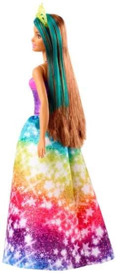 Imagine BARBIE PAPUSA PRINTESA DREAMTOPIA CU CORONITA GALBENA