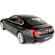 Imagine MASINA CU TELECOMANDA BMW SERIA 6 NEGRU CU SCARA 1 LA 14