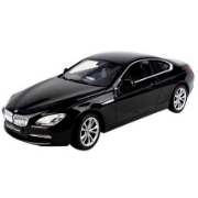 Imagine MASINA CU TELECOMANDA BMW SERIA 6 NEGRU CU SCARA 1 LA 14