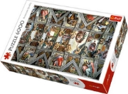 Imagine PUZZLE TREFL 6000 TAVANUL CAPELEI SIXTINE