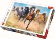 Imagine PUZZLE TREFL 2000 HERGHELIE DE CAI GALOPAND