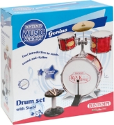 Imagine BONTEMPI SET TOBE DE METAL 4 PIESE ROSU