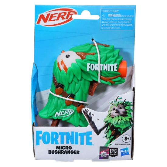 Imagine NERF BLASTER FORTNITE MICROSHOTS MICRO BUSHRANGER