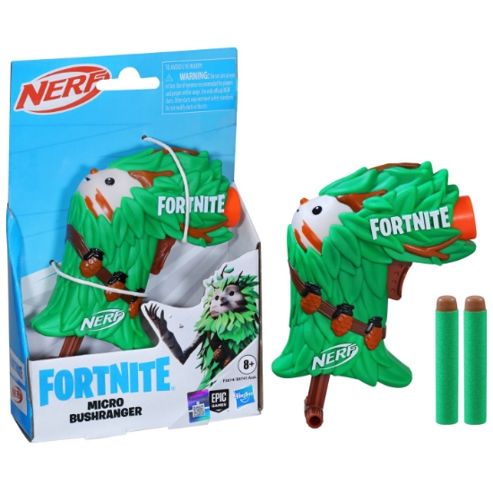 Imagine NERF BLASTER FORTNITE MICROSHOTS MICRO BUSHRANGER