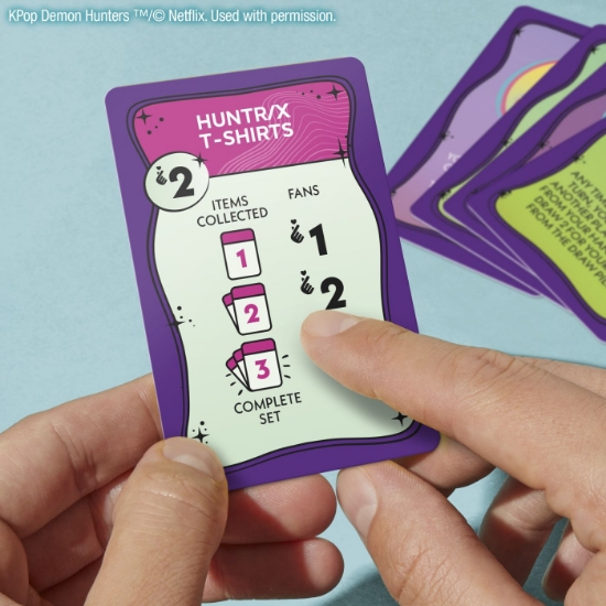 Imagine JOC MONOPOLY DEAL VANATORI DE DEMONI K POP IN LIMBA ENGLEZA