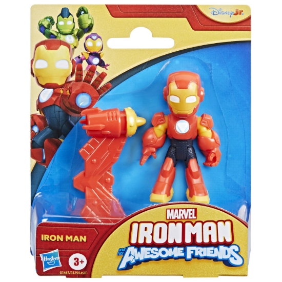 Imagine MARVEL IRON MAN SI PRIETENII SAI UIMITORI FIGURINA IRON MAN 7.6CM