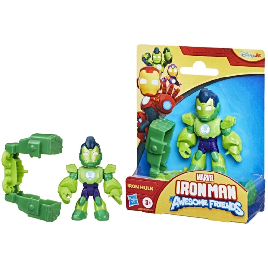 Imagine MARVEL IRON MAN SI PRIETENII SAI UIMITORI FIGURINA IRON HULK 7.6CM
