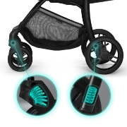 Imagine CARUCIOR SPORT KINDERKRAFT CRUISER, GREY