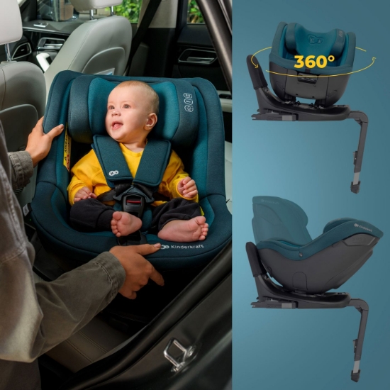 Imagine SCAUN AUTO KINDERKRAFT I-GUARD PRO I-SIZE 61-105 CM, GRAPHITE BLACK