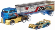 Imagine SET CAMION SI MASINA SPORT HOT WHEELS ROG DOG