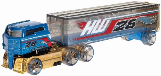 Imagine SET CAMION SI MASINA SPORT HOT WHEELS ROG DOG