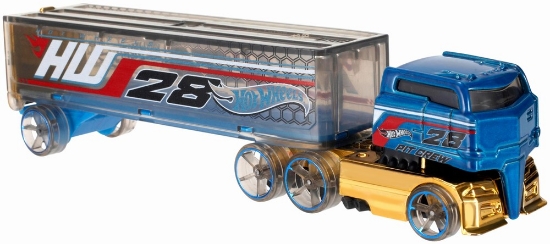 Imagine SET CAMION SI MASINA SPORT HOT WHEELS ROG DOG