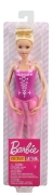 Imagine PAPUSA BARBIE BALERINA BLONDA CU COSTUM ROZ