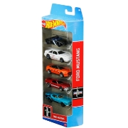 Imagine SET 5 MASINI HOT WHEELS FORD MUSTANG