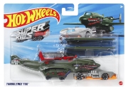 Imagine SET AVION SI MASINA HOT WHEELS SUPER RIGS TURBOLENCE TUG 