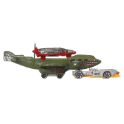 Imagine SET AVION SI MASINA HOT WHEELS SUPER RIGS TURBOLENCE TUG 