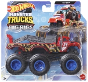 Imagine HOT WHEELS MONSTER TRUCK BIG RIGS MASINUTA METALICA CU 6 ROTI THE 909 SCARA 1:64 