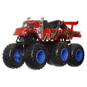 Imagine HOT WHEELS MONSTER TRUCK BIG RIGS MASINUTA METALICA CU 6 ROTI THE 909 SCARA 1:64 